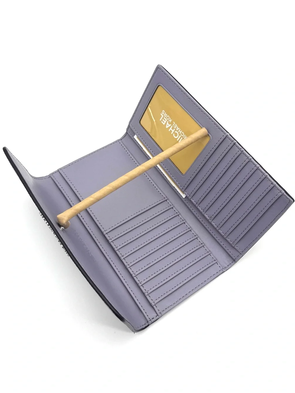 Michael Kors Large Jet Set Travel Trifold Wallet - Lilac